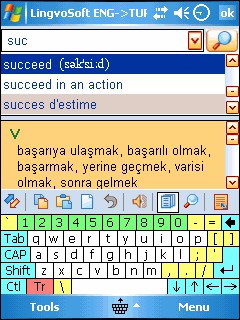 LingvoSoft Talking Dictionary English <-> Turkish 2.6.04 screenshot